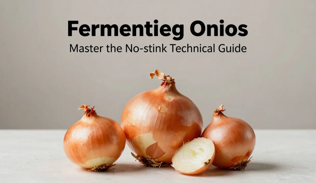 Fermenting Onions: Tips for a No-Stink Preparation