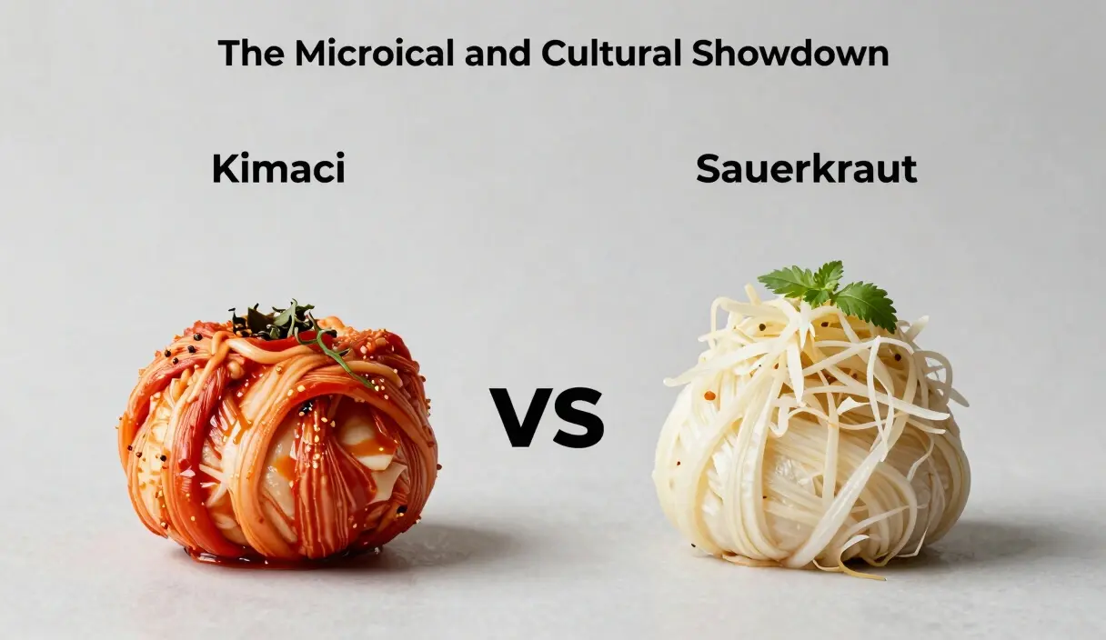 The Battle of the Cabbages: A Technical Comparison of Kimchi vs. Sauerkraut