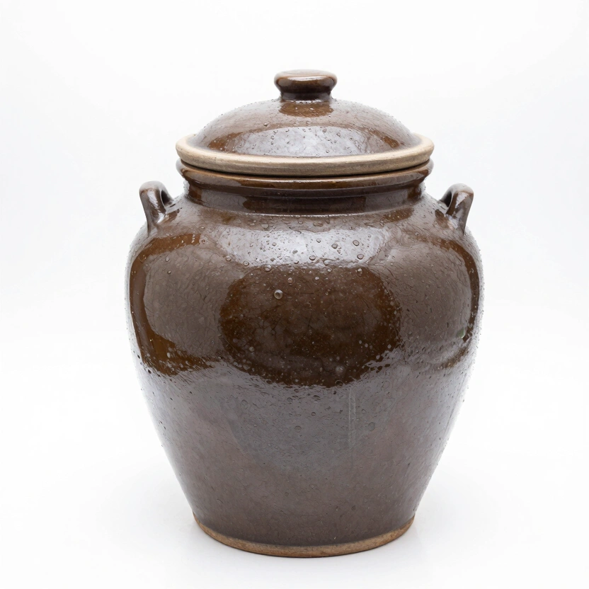 Traditional Ceramic Fermentation Crock